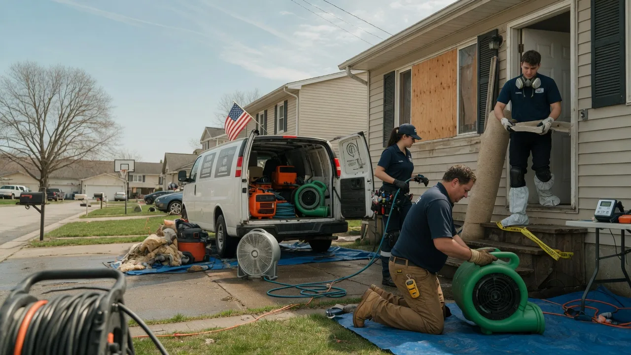 Water Damage Restoration in Ramsey, IL near me